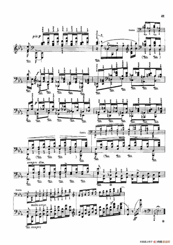 53首以肖邦练习曲为素材而作的练习曲（No.15A）