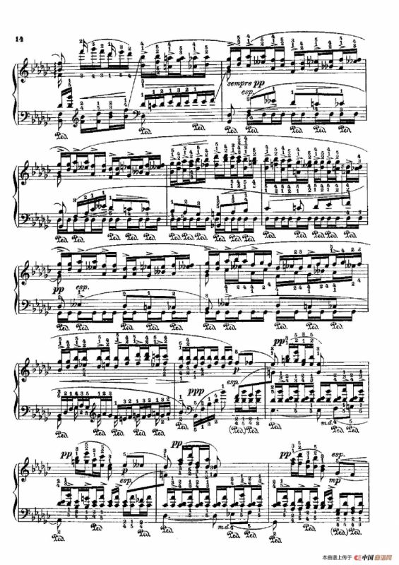 53首以肖邦练习曲为素材而作的练习曲（No.15）