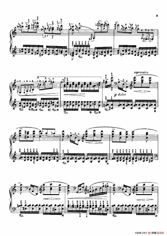 53首以肖邦练习曲为素材而作的练习曲（No.14）