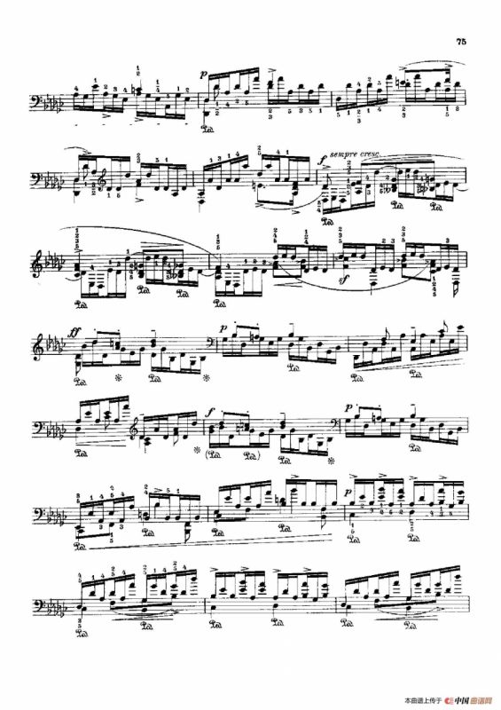 53首以肖邦练习曲为素材而作的练习曲（No.12A）