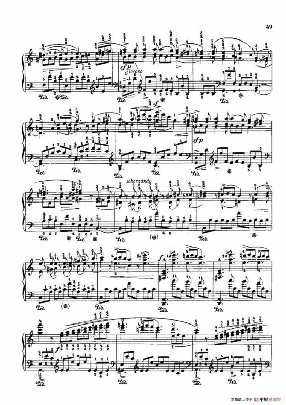 53首以肖邦练习曲为素材而作的练习曲（No.9）