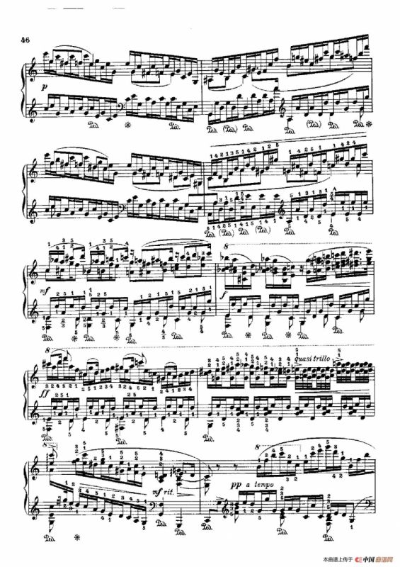 53首以肖邦练习曲为素材而作的练习曲（No.8）