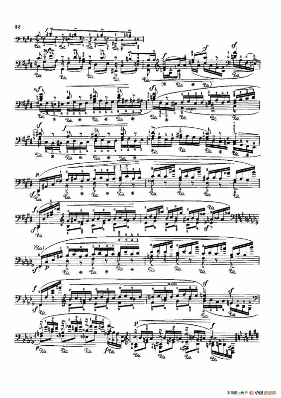 53首以肖邦练习曲为素材而作的练习曲（No.6）