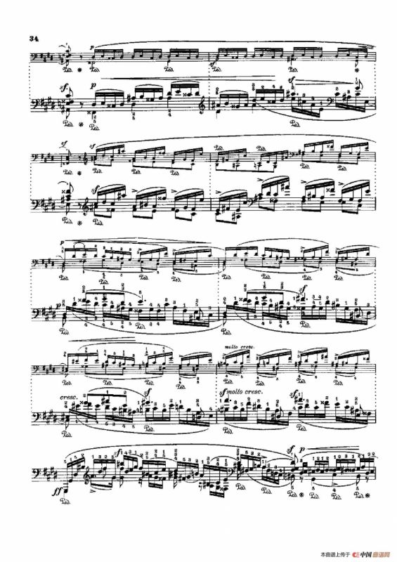 53首以肖邦练习曲为素材而作的练习曲（No.6）