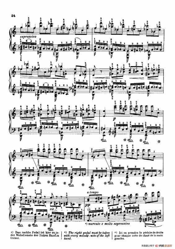 53首以肖邦练习曲为素材而作的练习曲（No.4）