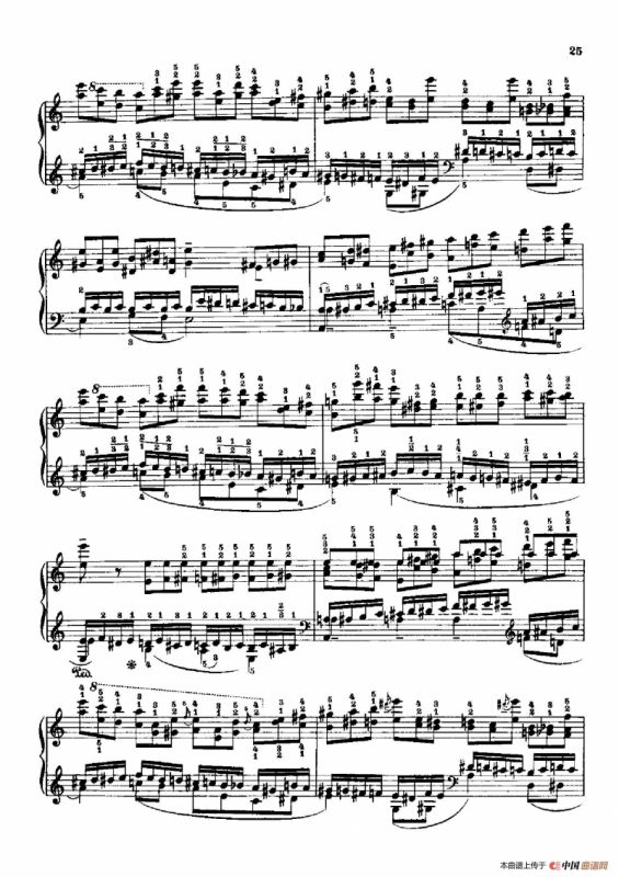 53首以肖邦练习曲为素材而作的练习曲（No.4）