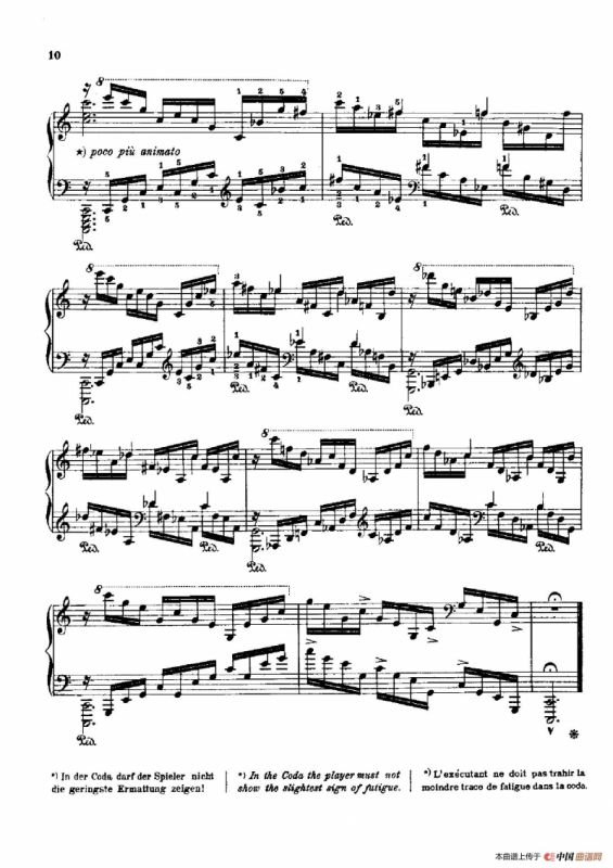 53首以肖邦练习曲为素材而作的练习曲（No.1）