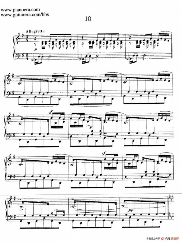 12 Spanish Danses Op.37（12首西班牙舞曲·10）