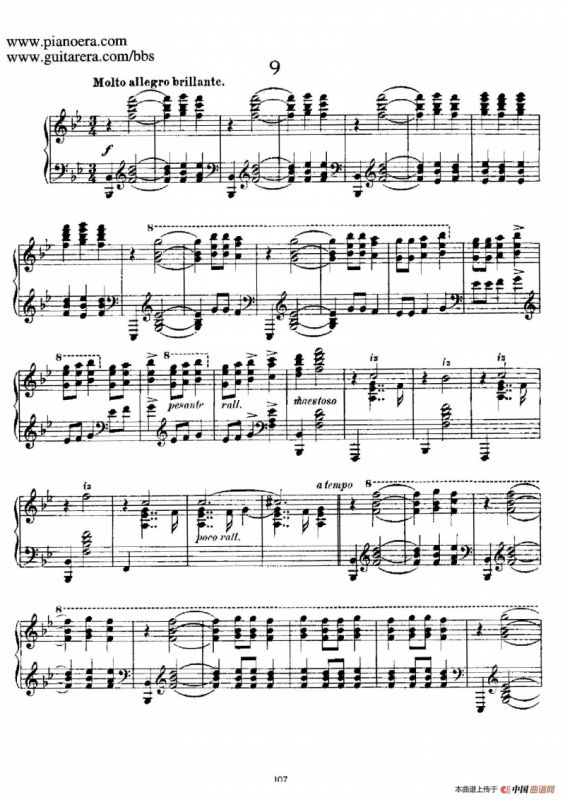 12 Spanish Danses Op.37（12首西班牙舞曲·9）