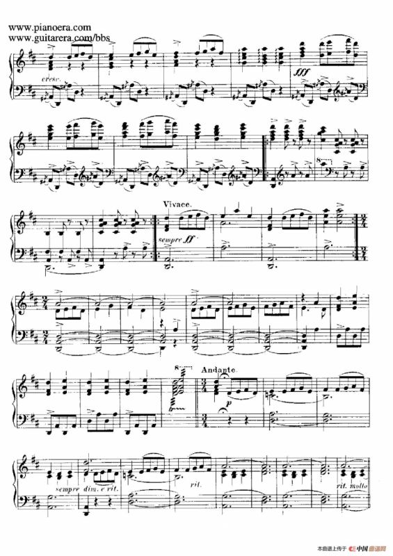 12 Spanish Danses Op.37（12首西班牙舞曲·6）