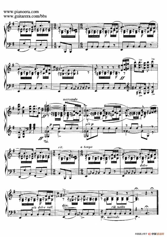 12 Spanish Danses Op.37（12首西班牙舞曲·5）