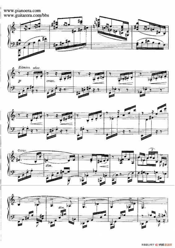 Goyescas（戈雅之画）（6. 幽灵的小夜曲 Serenata Del Espectro）