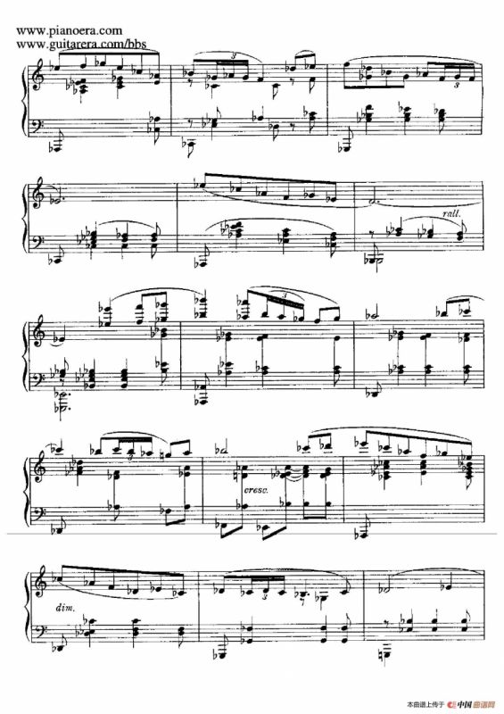 Goyescas（戈雅之画）（5. 爱与死 El Amor Y La Muerte）