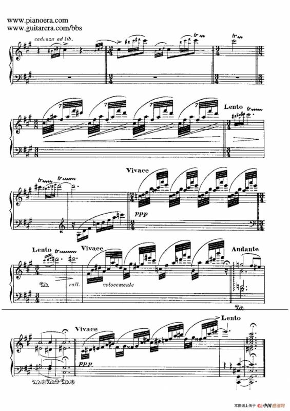 Goyescas（戈雅之画）（4. 叹息，少女与夜莺 Quejas, O La Maja Y El Ruisenor）