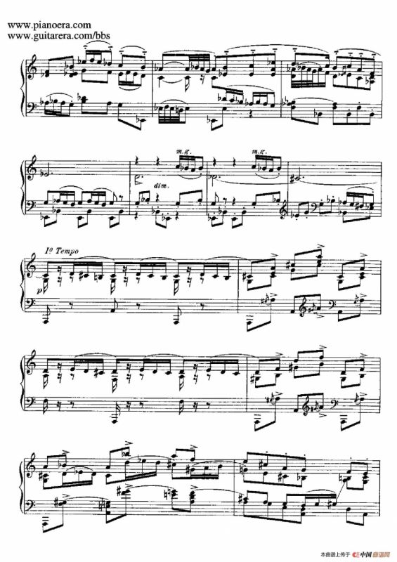 Goyescas（戈雅之画）（3. 烛光凡丹戈 El Fandango De Candil）