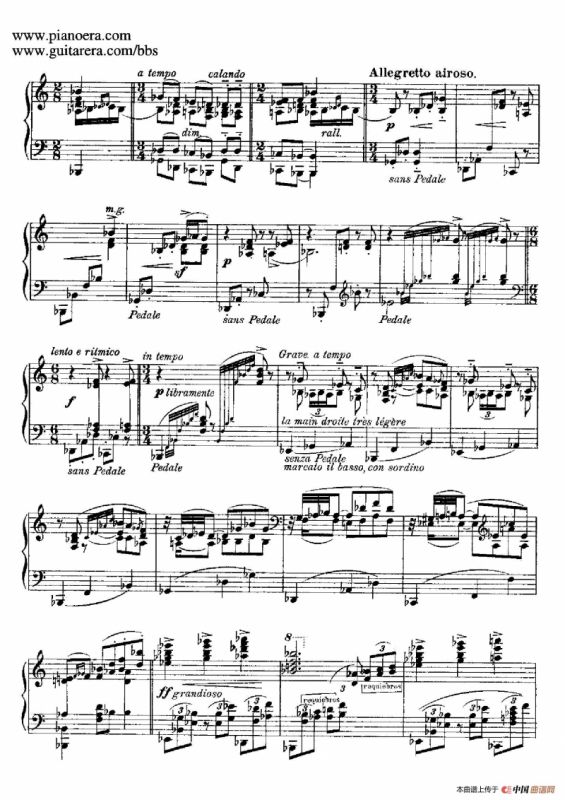 Goyescas（戈雅之画）（2. 窗边的情话 Coloquio En La Reja）