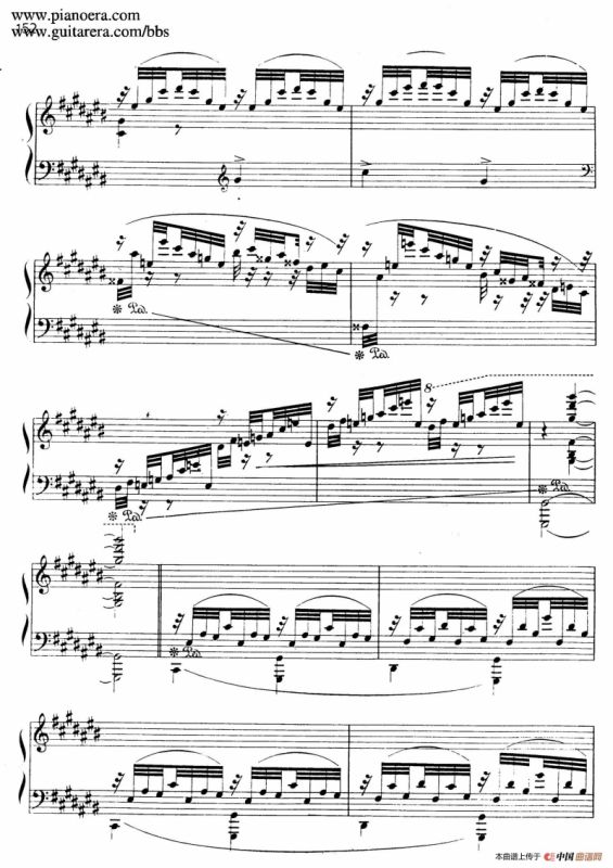 Allegro de Concierto（升C大调音乐会快板）