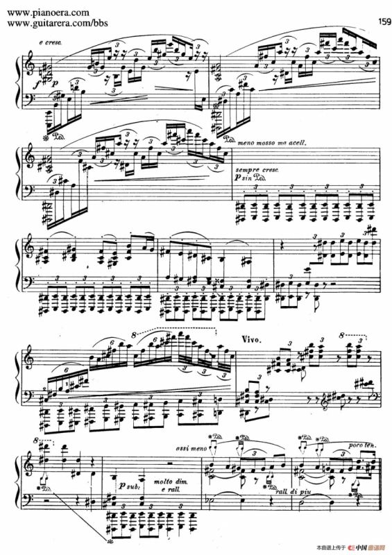 Allegro de Concierto（升C大调音乐会快板）