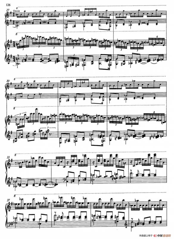 Sabre Dance（马刀舞曲）（齐夫拉改编钢琴独奏版）