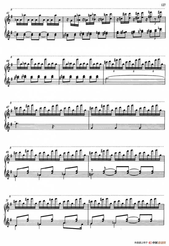 Sabre Dance（马刀舞曲）（齐夫拉改编钢琴独奏版）