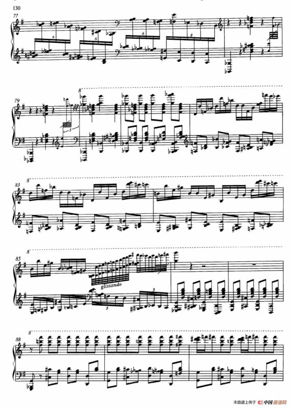 Sabre Dance（马刀舞曲）（齐夫拉改编钢琴独奏版）