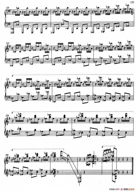 Sabre Dance（马刀舞曲）（齐夫拉改编钢琴独奏版）