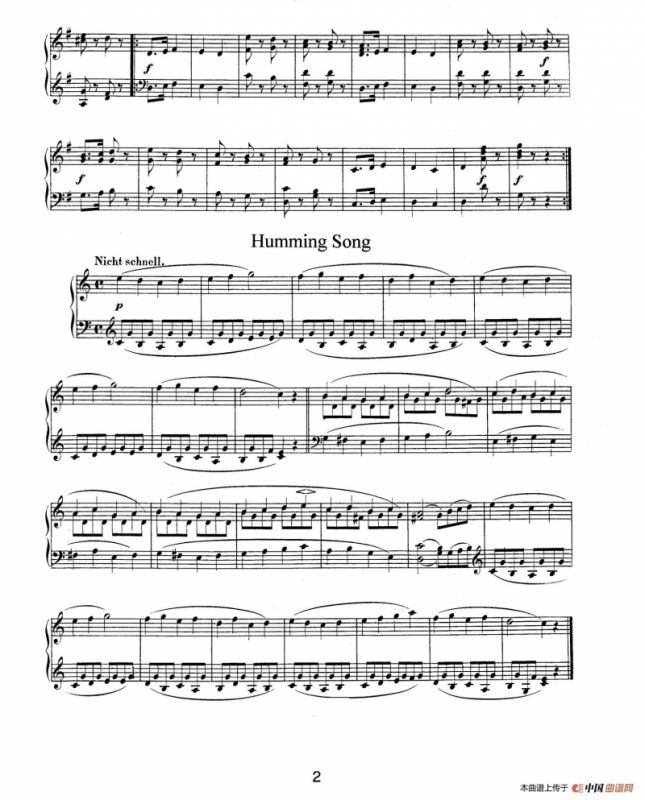 Album für die Jugend Op.68（儿童钢琴曲集）