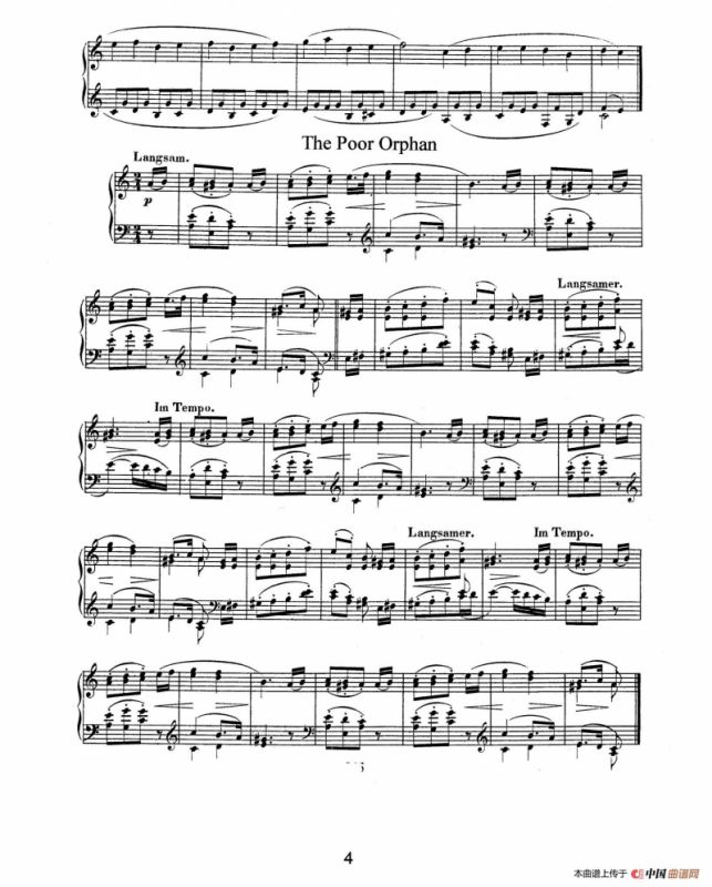 Album für die Jugend Op.68（儿童钢琴曲集）