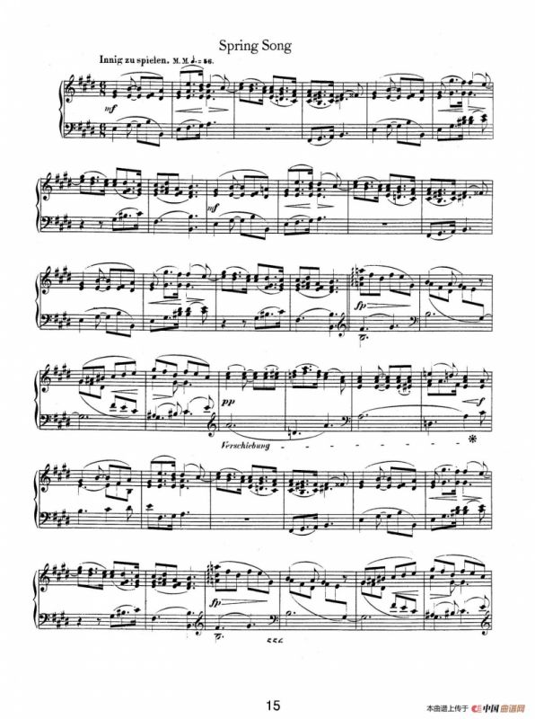 Album für die Jugend Op.68（儿童钢琴曲集）