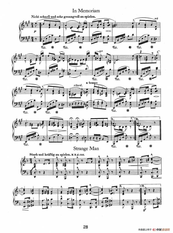 Album für die Jugend Op.68（儿童钢琴曲集）