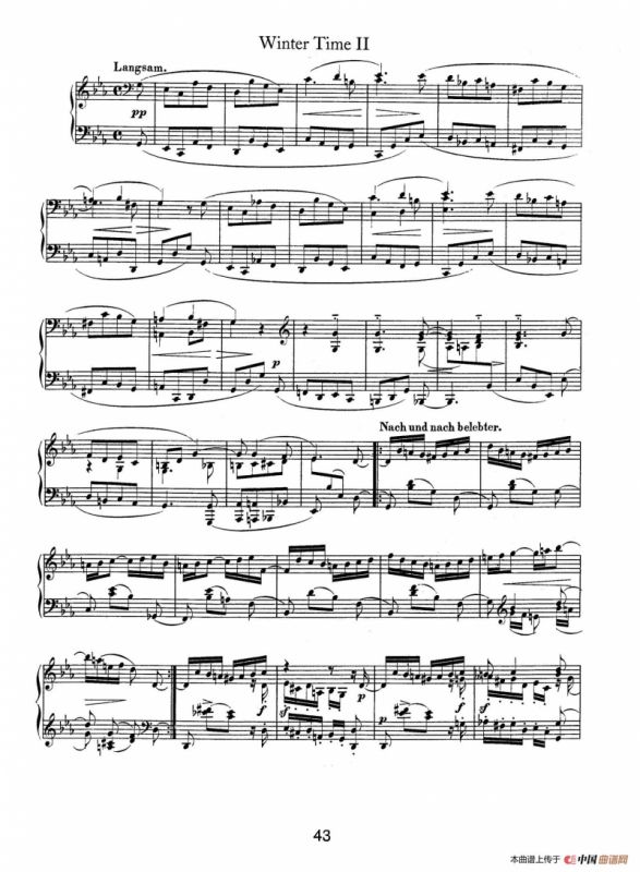 Album für die Jugend Op.68（儿童钢琴曲集）