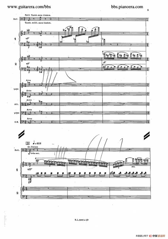 Concerto for 2 Pianos in d Minor（d小调双钢琴协奏曲·总谱）