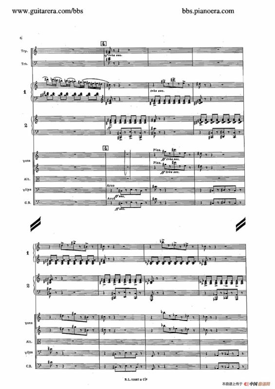 Concerto for 2 Pianos in d Minor（d小调双钢琴协奏曲·总谱）