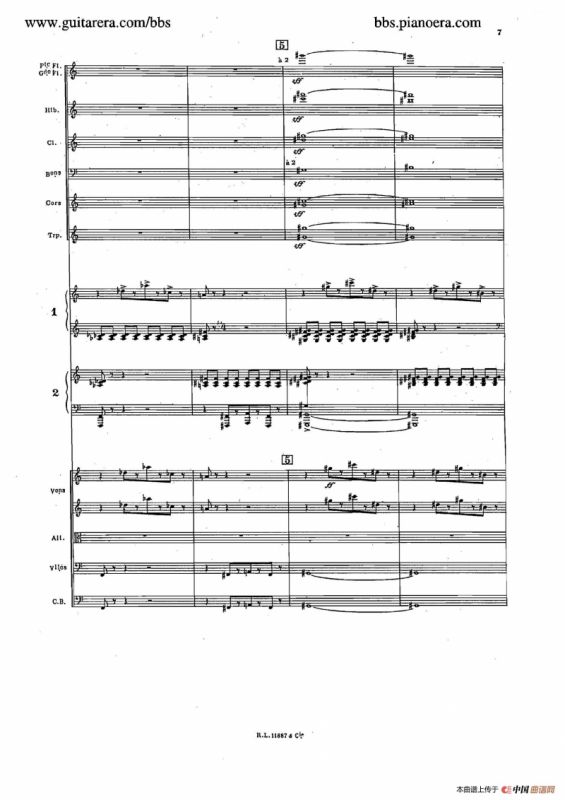 Concerto for 2 Pianos in d Minor（d小调双钢琴协奏曲·总谱）