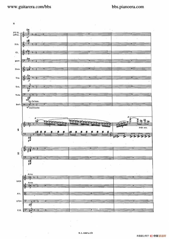 Concerto for 2 Pianos in d Minor（d小调双钢琴协奏曲·总谱）