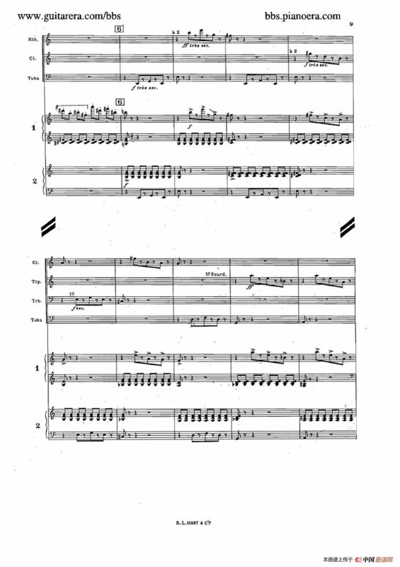 Concerto for 2 Pianos in d Minor（d小调双钢琴协奏曲·总谱）