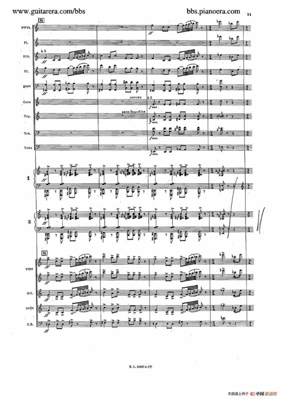 Concerto for 2 Pianos in d Minor（d小调双钢琴协奏曲·总谱）