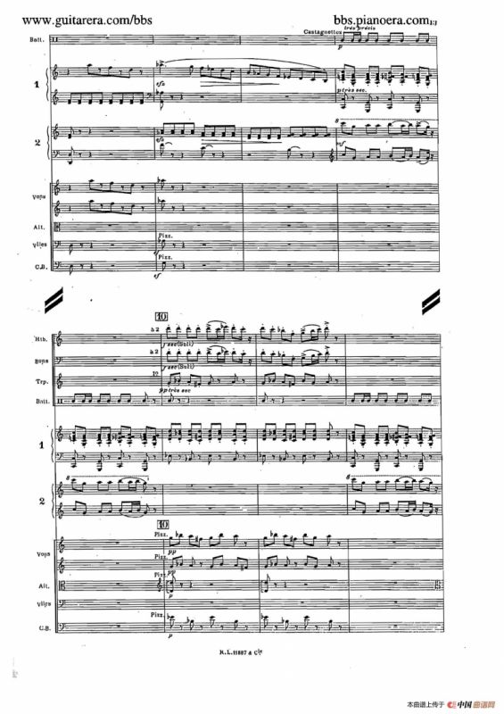 Concerto for 2 Pianos in d Minor（d小调双钢琴协奏曲·总谱）