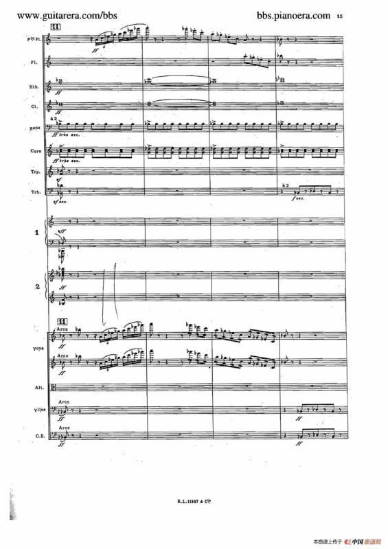 Concerto for 2 Pianos in d Minor（d小调双钢琴协奏曲·总谱）