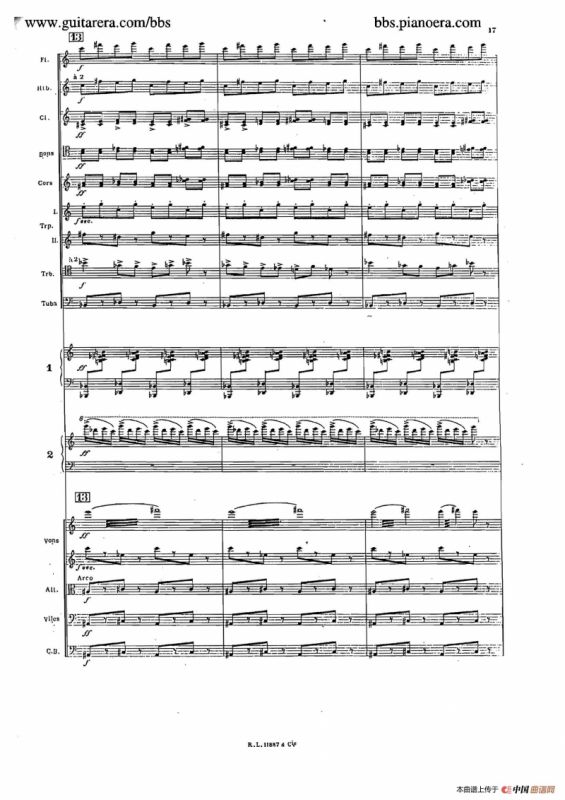 Concerto for 2 Pianos in d Minor（d小调双钢琴协奏曲·总谱）