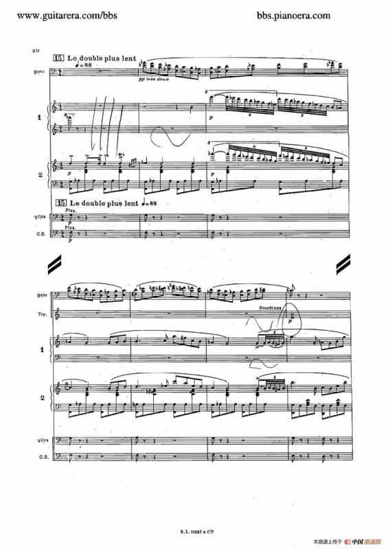 Concerto for 2 Pianos in d Minor（d小调双钢琴协奏曲·总谱）