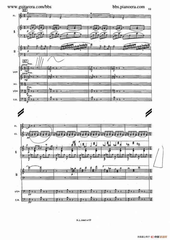 Concerto for 2 Pianos in d Minor（d小调双钢琴协奏曲·总谱）