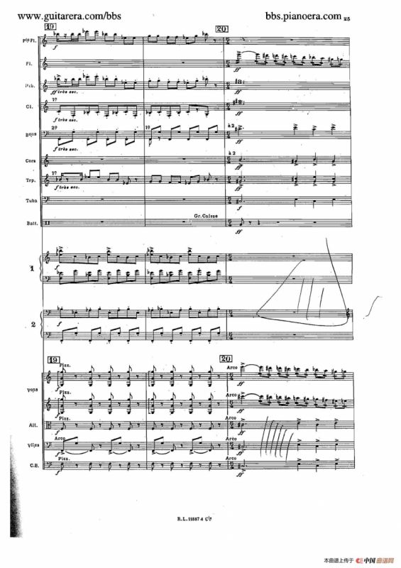 Concerto for 2 Pianos in d Minor（d小调双钢琴协奏曲·总谱）