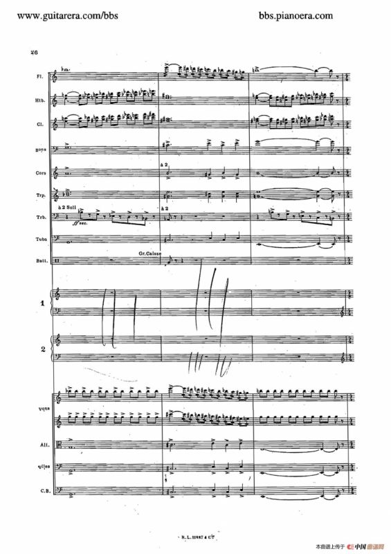 Concerto for 2 Pianos in d Minor（d小调双钢琴协奏曲·总谱）