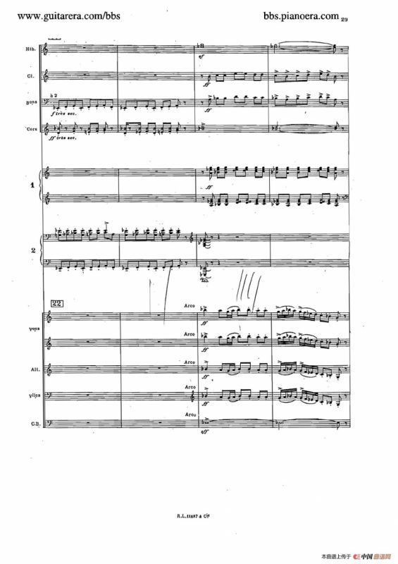 Concerto for 2 Pianos in d Minor（d小调双钢琴协奏曲·总谱）