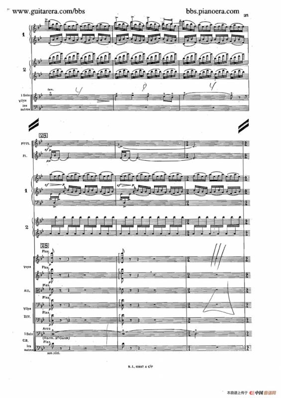 Concerto for 2 Pianos in d Minor（d小调双钢琴协奏曲·总谱）