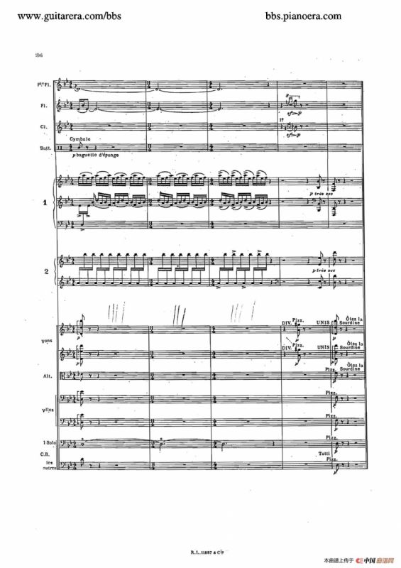 Concerto for 2 Pianos in d Minor（d小调双钢琴协奏曲·总谱）