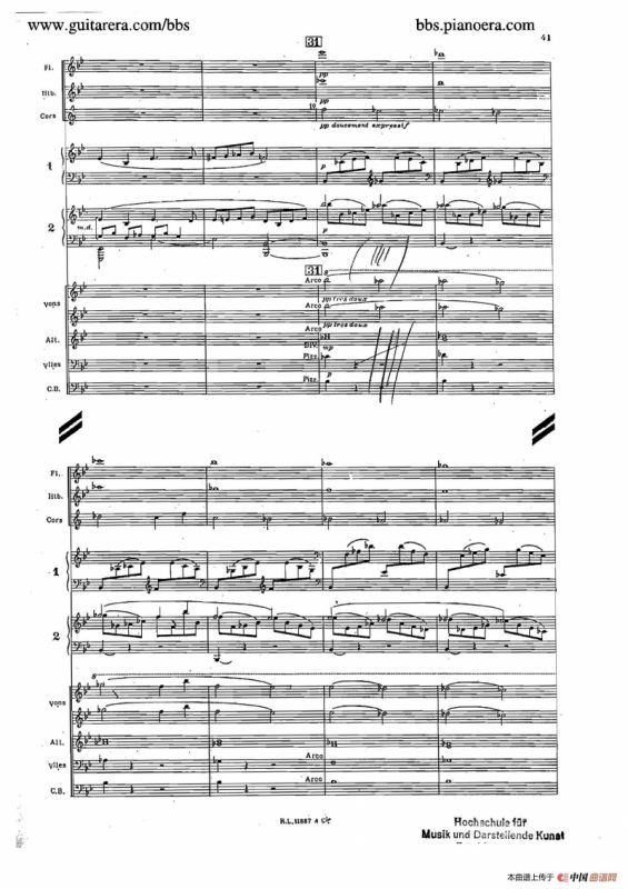 Concerto for 2 Pianos in d Minor（d小调双钢琴协奏曲·总谱）