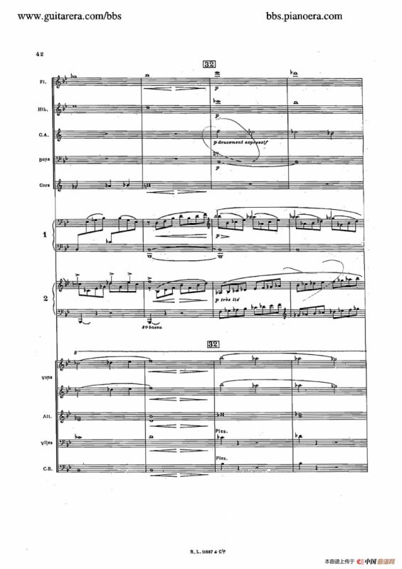 Concerto for 2 Pianos in d Minor（d小调双钢琴协奏曲·总谱）