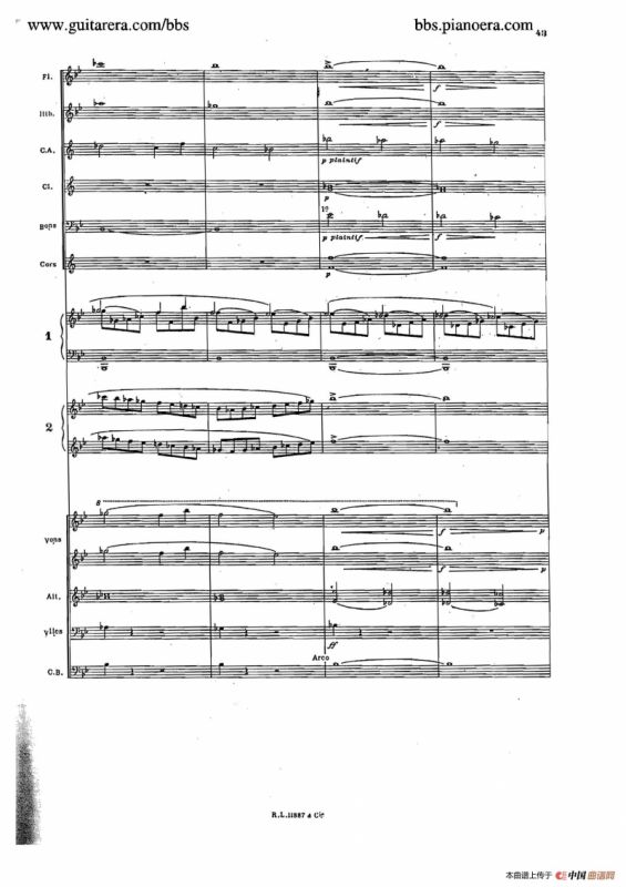 Concerto for 2 Pianos in d Minor（d小调双钢琴协奏曲·总谱）